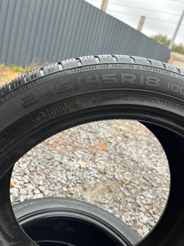 Шини пара NOKIAN W 245/45/R18 зима резина
