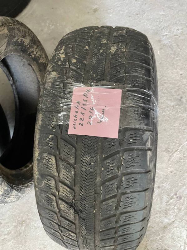Шина Одіночка Michelin 225/55 r16 2016 Зима 4mm