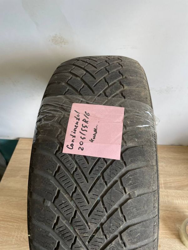 Шина Одіночка Continental 205/55 r16 Зима 4mm