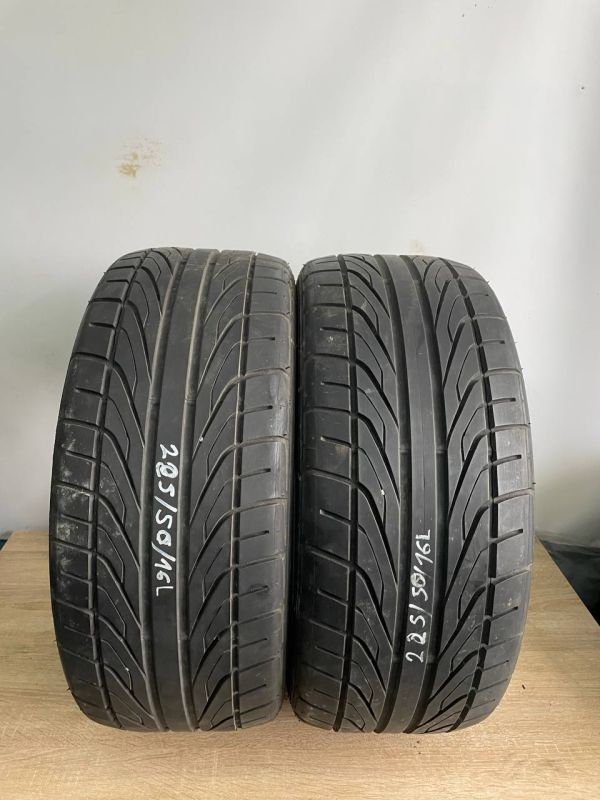 Шини пара Dunlop 225/50 r16 літо Гума