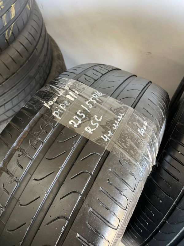 Шини комплект Pirelli 225/55 r16 rsc літо резина