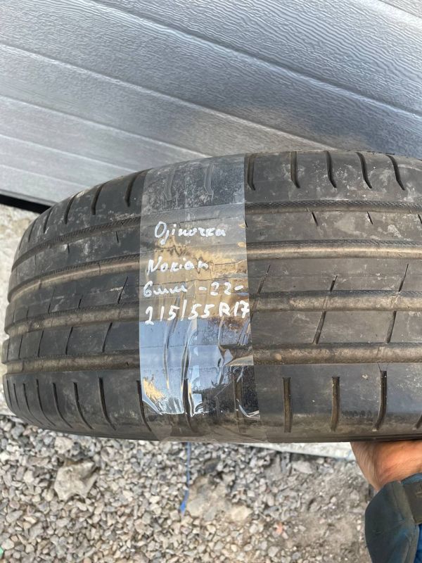 Шина розпаровка Nokian 215/55 r17 резина
