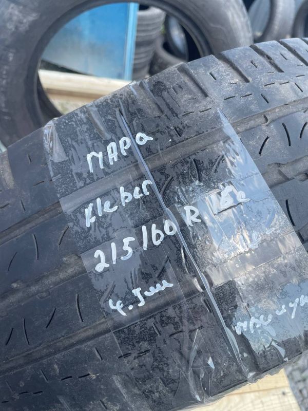 Шини пара kleber 215/60 r16c літо резина