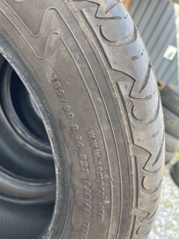 Шини комплект semperit 185/60 r14 літо резина