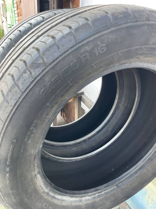 Шини пара Continental 215/55 r16 літо резина