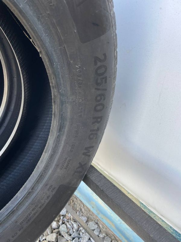 Шини пара Continental 205/60 r16 літо резина