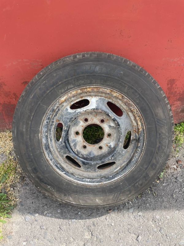Диск металевий запаска 6x139 r15 на джип