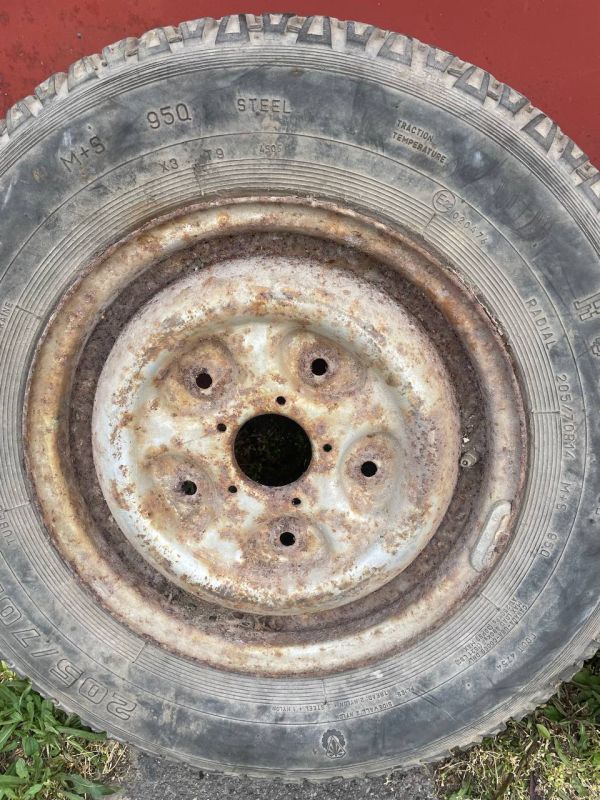 Диск запаска метал Ford Transit r14