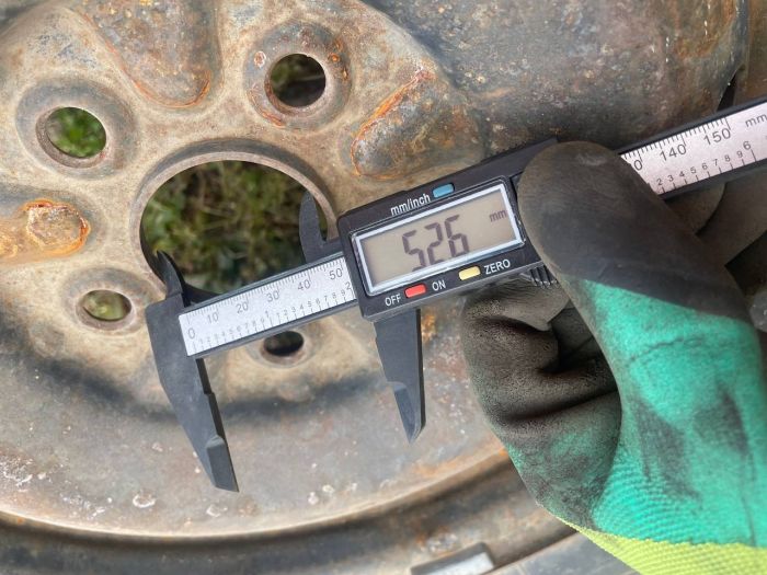 Диск металевий запаска 5x100 r14