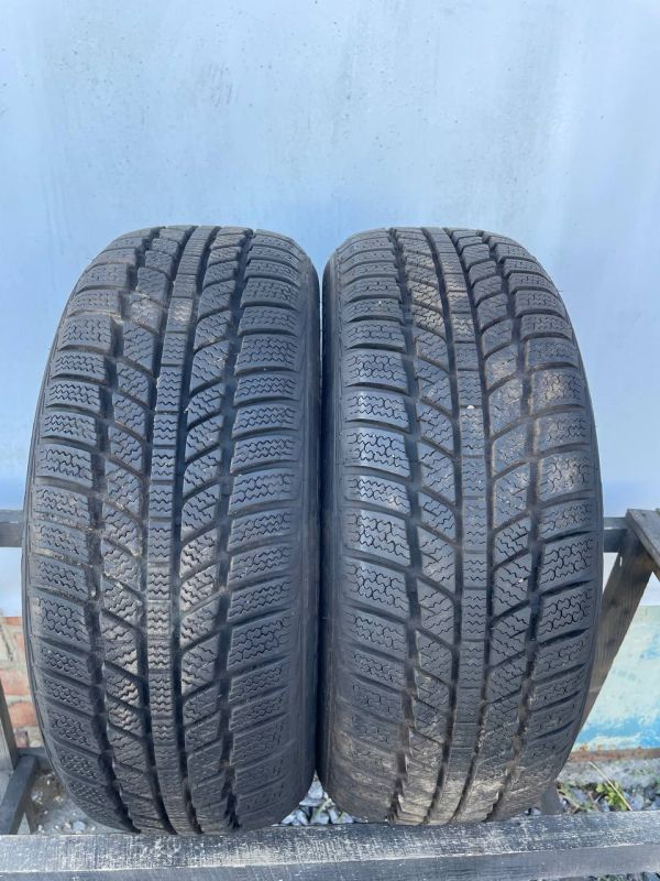 Шини пара 195/55 r15 7+mm зима резина
