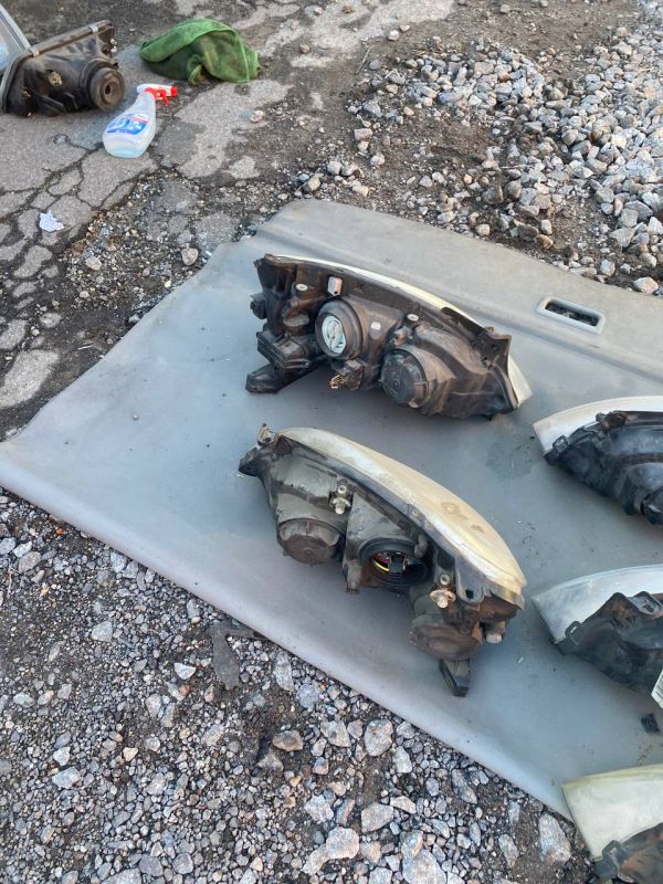 Фари пара ліва права Опель Комбо Ц Корса Ц Фара Opel Corsa C Combo C