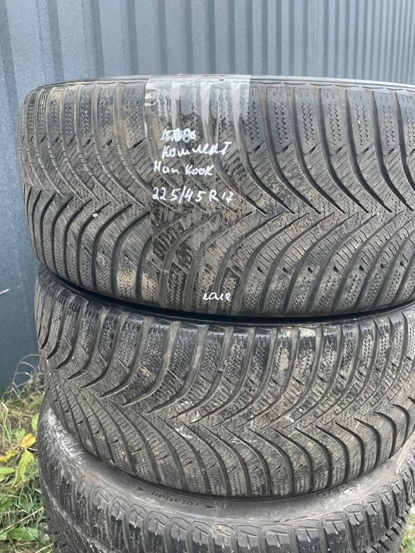 Шини пара Hankook/Sava 225/45 r17 зима Гума