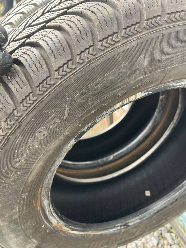 Шини пара Sava 185/65 r14 зима резина