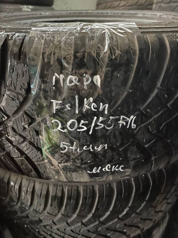 Шини пара Falken 205/55 r16 зима Резина