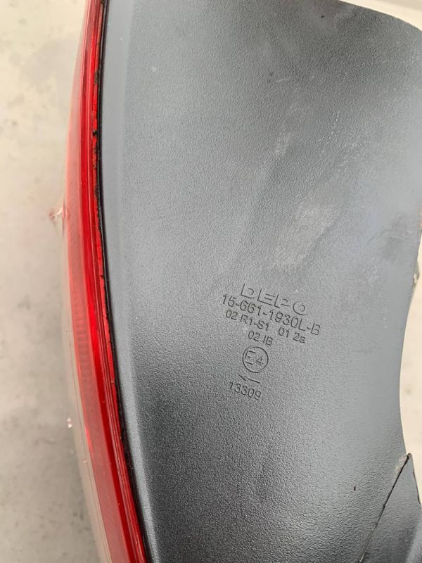 Ліхтар стоп задній лівий фонарь Фіат Браво 2 Fiat Bravo II