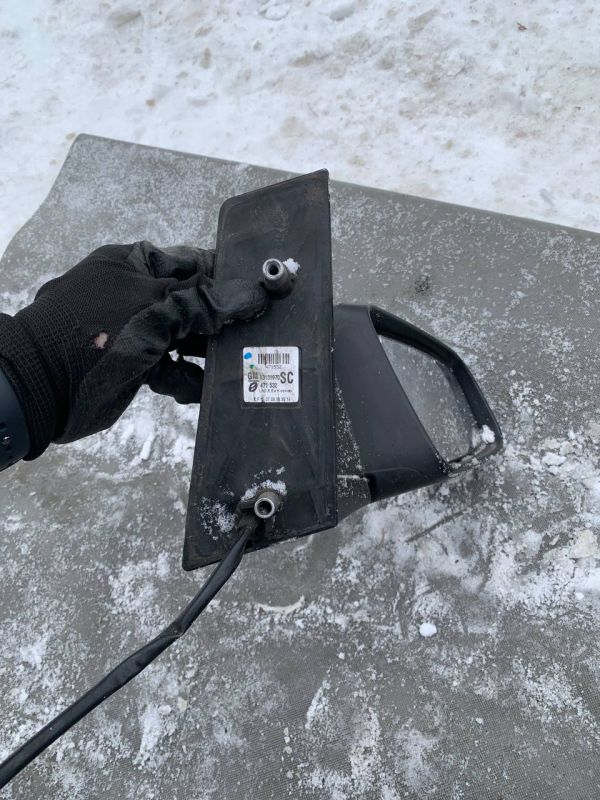 Дзеркало заднього виду праве бокове зеркала Opel Zafira B Опель Зафіра Б