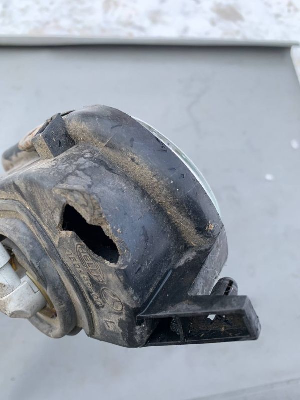 Ліва протитуманна фара 2158200556 Mercedes Benz C W203 2000-2007 УЦІНКА