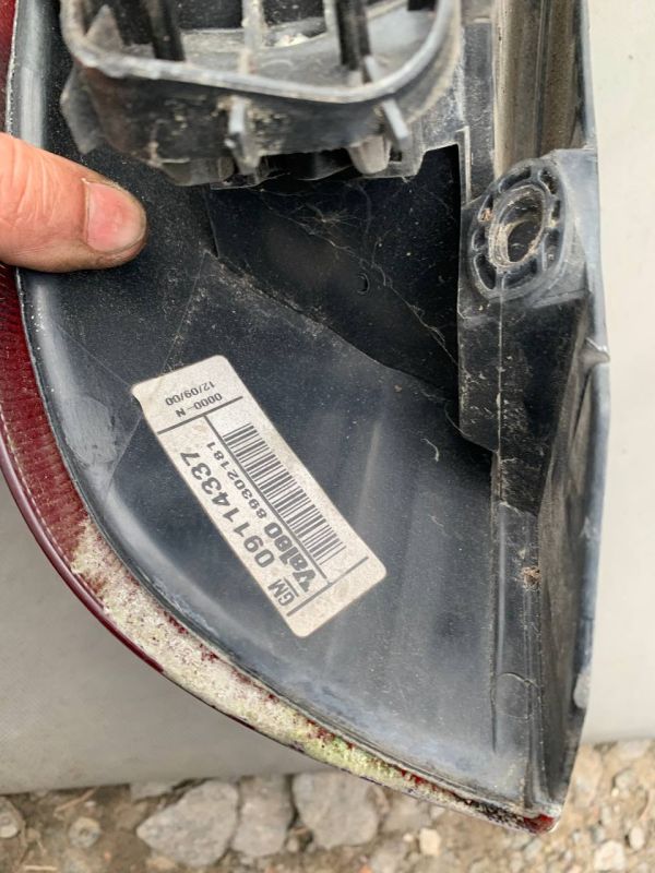 Ліхтарі cтоп лівий правий фонарь Opel Corsa C 2000-2006 Опель