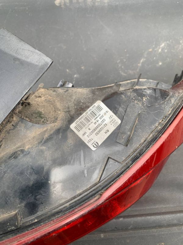 Фонарь стоп ліхтар правий Фіат Тіпо Fiat Tipo Уцінка