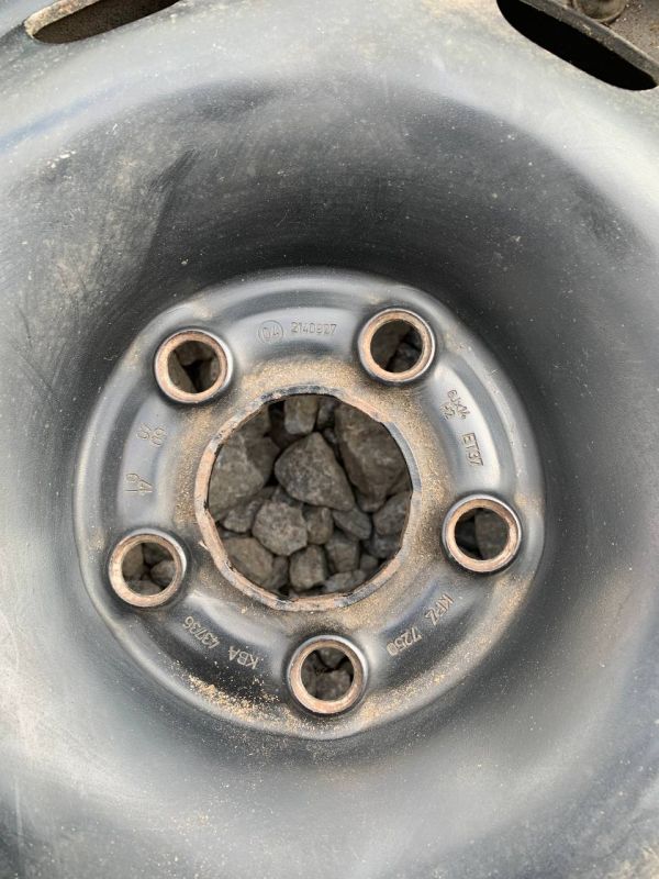 Можливо комплект Диски сталеві seat skoda volkswagen 6j R14 Розболтовка 5x100 et 37 2140927