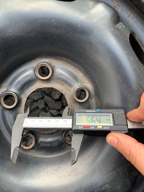 Сталеві диски пара розболтовка 5х100 r14 et 37