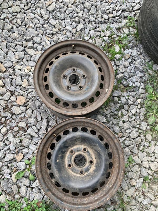 Диски сталеві пара Ауді 100,А4 R15 ET 33 Розболтовка 5х112