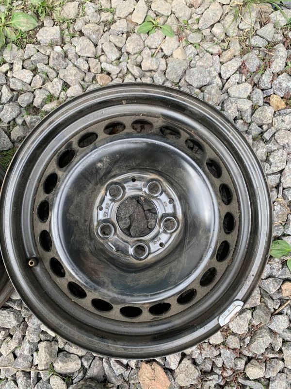 Диски сталеві пара R15 vw audi 6j15xh2 et 31 kba 43737 Розболтовка 5х112