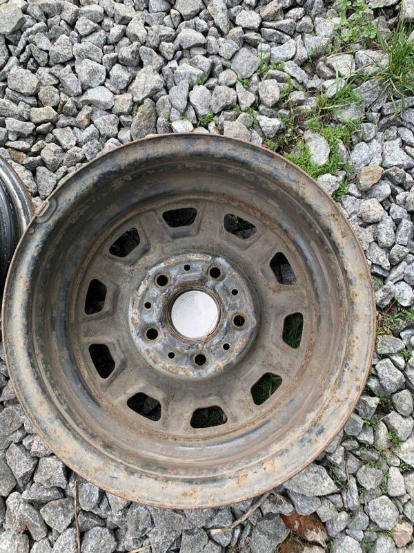 Сталеві диски пара BMW 5.5x14 et22 R14 Розболтовка 5х120