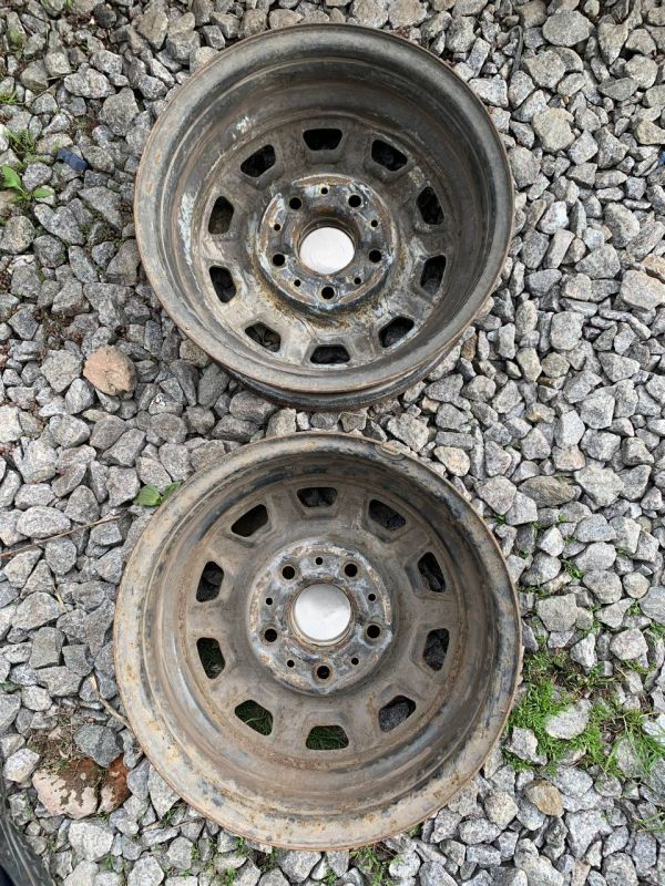 Сталеві диски пара BMW 5.5x14 et22 R14 Розболтовка 5х120