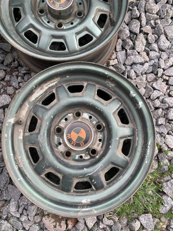 Сталеві диски пара BMW 5.5x14 et22 R14 Розболтовка 5х120