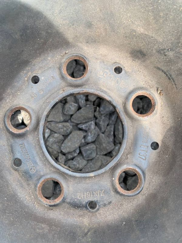 Диски пара Стальний Mercedes - Benz R16 7.0j PCD розболтовка 5х112 ET37 DIA66.6 2034000302