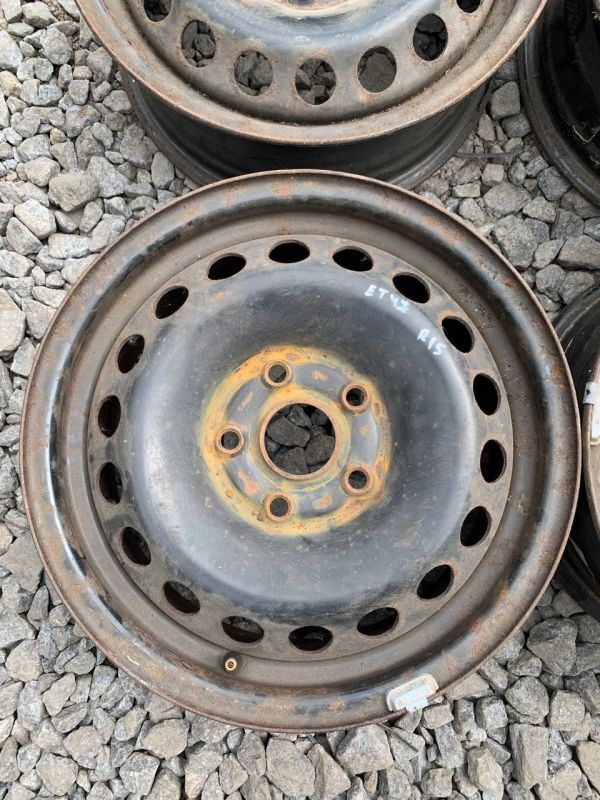 Диски металеві комплект wag 5x112 et47 r15 Volkswagen Caddy Golf Touran