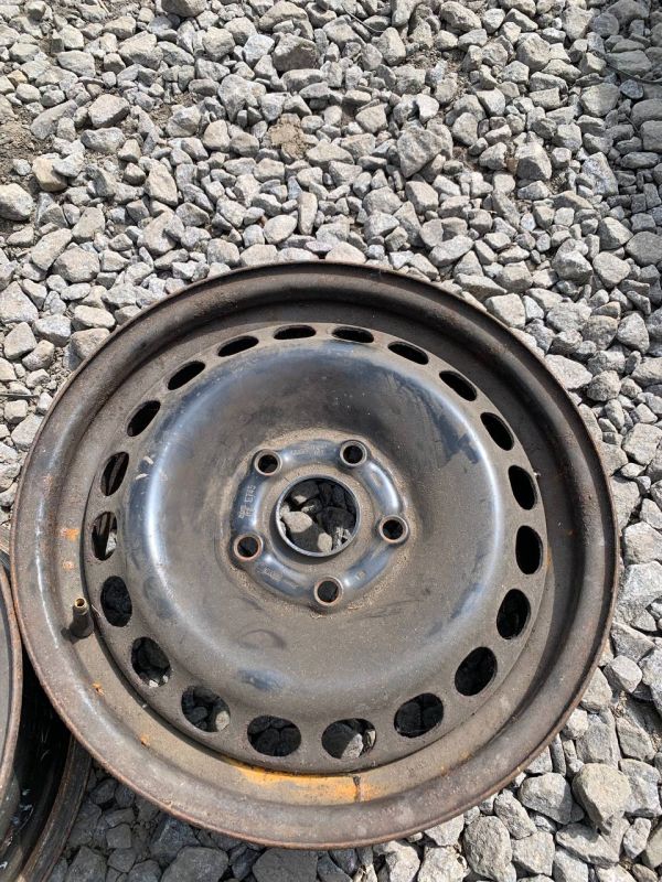 Диски металеві комплект 5х112 еt 45 R16 6J Audi Skoda Vw Golf V Touran Caddy Passat