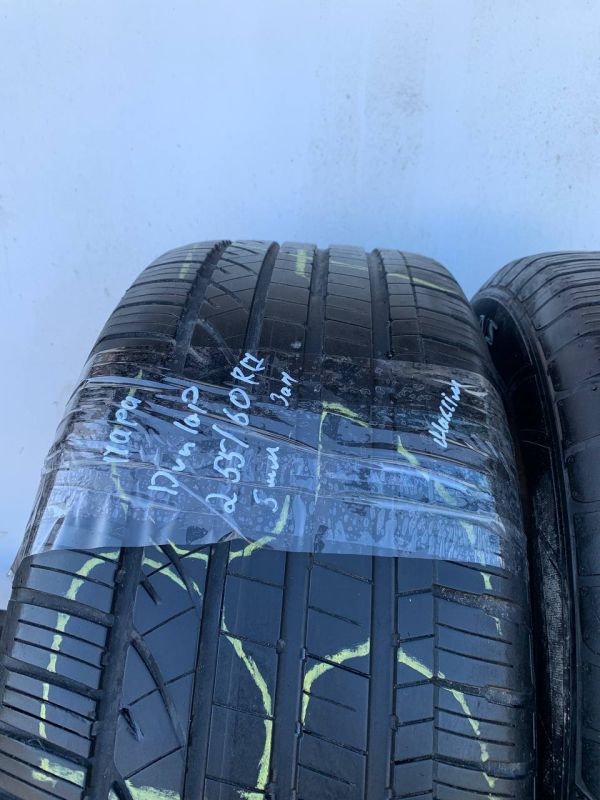 Шини пара Dunlop 255/60 r17 літо резина