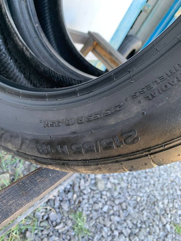 Шини пара Continental 215/55 r18 літо резина