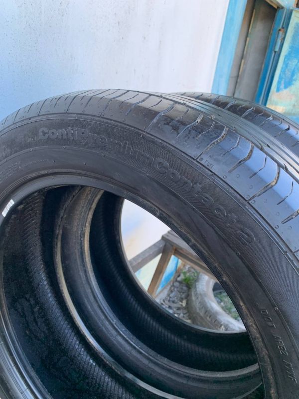 Шини пара Continental 215/55 r18 літо резина